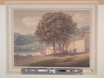 Italian Lake Scene