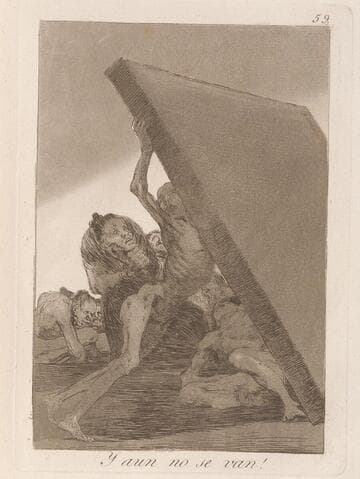 To the Count Palatine (Al Conde Palatino), Plate 33 from Los Caprichos