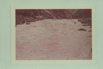 Up to Horn Creek Rapid. Bright Angel gauge: 9,510 cfs
