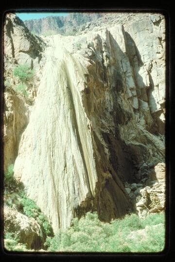 Travertine Fall