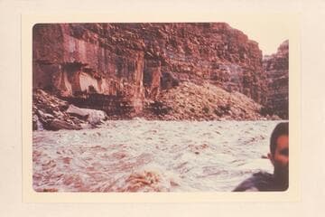 Up at Dark Canyon Rapid. Photo from Don Hatch party
