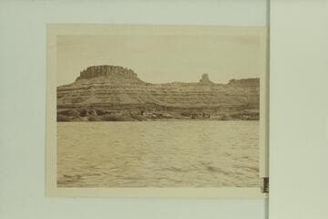 Buttes at Mile 49-50, left bank. Easton, Leeds, Wheeler cruise