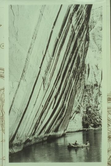Tiger Wall on the Yampa River; Mile 8.9. Dinosaur National Monument