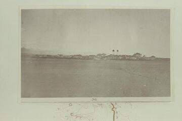 Camp Mojave back of a half mile mud flat. Probably by LaRue