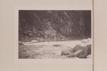 Horn Creek Rapid. Bright Angel gauge: 7,200 cfs