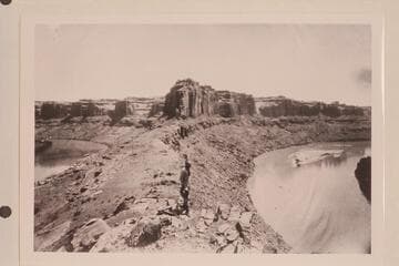 Fifteen Mile Bend from apex. Best Expedition, 1891