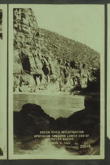 Green River Investigation: Upstream Towards Lower End of Triplet Rapids