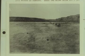 In the Rapids, Green River, up from Mile 112.1. Brown-Stanton party