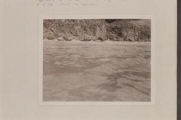 Jimmy Jordan puts the "June Bug" through Mile 217 Rapid. The flow approximates 50,000 cfs