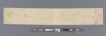 The course of the Creek taken by the order of His Excellency General Amherst. [cartographic material] / By Franc. Pfister, eng