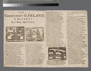 The countryman's garland in two parts. To a merry new tune