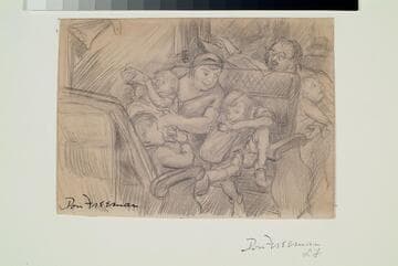 Family on a Train