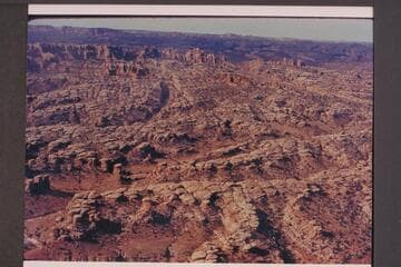 The Needles, Chesler Park. Southeast of the Junction. From near the southern end of Cyclone Canyon
