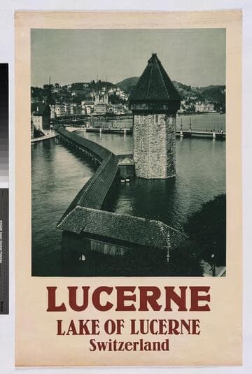 Lucerne : Lake of Lucerne, Switzerland