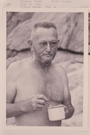 Wilson B. Taylor (Willie). Diamond Creek. Grand Canyon