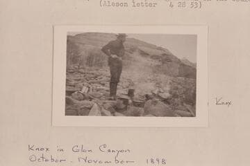 Knox in Glen Canyon