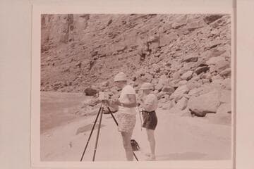 Al and El Milotte. Marble Canyon