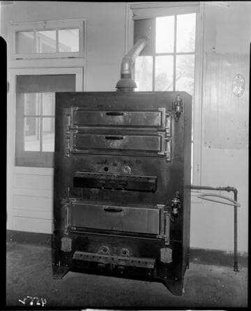 Oven in a factory
